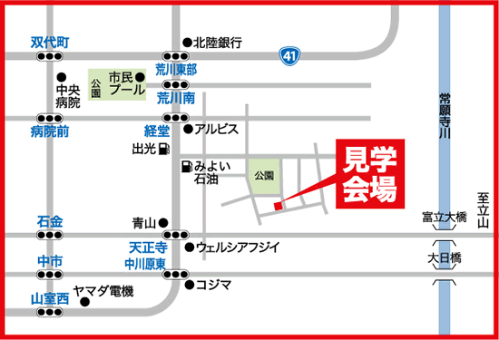 富山市町村 地図